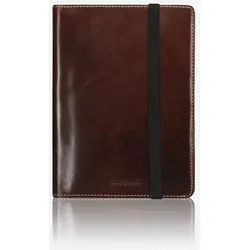 Jekyll & Hide A5 Notebook Cover aus Leder Mocha