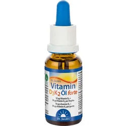 Dr. Jacob's Vitamin D3K2 Öl forte 2000 IE D3+K2 hochdosiert