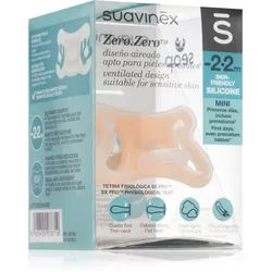 Suavinex Zero Zero Physiological Teat Schnuller -2-2 m 1 St.