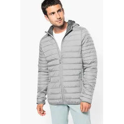 Kariban Steppjacke Leichte Herren-Steppjacke mit Kapuze M