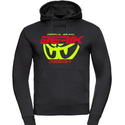 Berik The New Eye Hoodie, rot-blau-gelb, Größe 2XL für Männer
