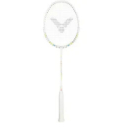 Victor Badmintonschläger Thruster K Fire Works A 78g/kopflastig/flexibel 2025 weiss - unbesaitet
