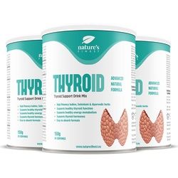 Nature's Finest Thyroid - Schilddrüsen-Ergänzungen Pulver 3x150 g
