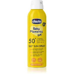 Chicco Baby Moments Sun schützendes Spray für Kinder 0 m+ 150 ml