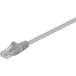 Goobay CAT 5e Patchkabel, U/UTP, Grau