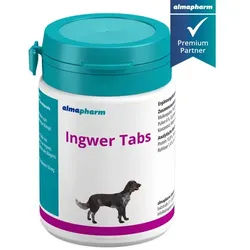 almapharm GmbH - Ingwer Tabs Reisefit für Hunde Manteltabletten 30 St