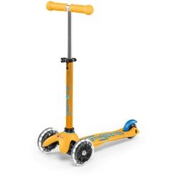 Scooter Mini MICRO DELUXE mit LED Rädern apricot - MMD151