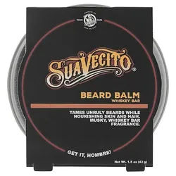 Suavecito Herrenpflege BartpflegeWhiskey BarBeard Balm 42 g