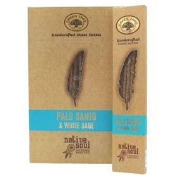 Räucherstäbchen Green Tree Native Soul Smudge 'Palo Santo & White Sage' 15gr. (8 Sticks)