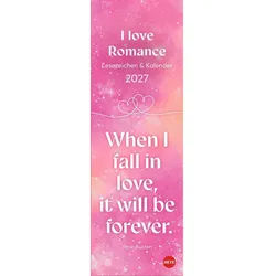 Athesia Kalenderverlag Lesezeichenkalender Romance Lesezeichen & Kalender 2027