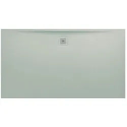 LAUFEN Pro Duschwanne H2119560770001 Marbond Ablauf lange Seite hellgrau
