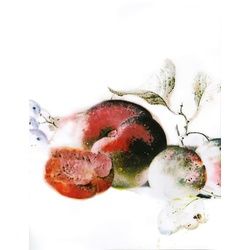 Komar Wandbild »Dessert Fruité«, (1 St.), Deutsches Premium-Poster Fotopapier mit seidenmatter Oberfläche und hoher Lichtbeständigkeit. Für fotorealistische Drucke mit gestochen scharfen Details und hervorragender Farbbrillanz. Komar rot