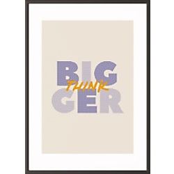 Paperflow Wandbild "Think bigger" 420 x 594 mm