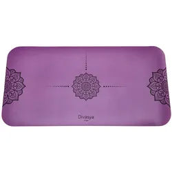 Divasya Yoga Knie Pad 1 St lila
