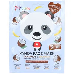 7TH Heaven Masque visage panda - Noix de coco et banane