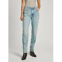 Pepe Jeans für Damen. PL204730MS2 Gerade Jeans Mw blau (27/32), Lässig, Denim, Bio-Baumwolle, Nachhaltig