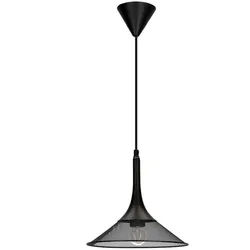 Pendelleuchte , Schwarz , Metall , 25x110x25 cm , RoHS, Europäischer Sicherheitsstandard , einfach zu transportieren , Lampen & Leuchten, Leuchtenserien