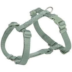 TRIXIE Hunde-Geschirr Premium H-Geschirr salbei Größe: XS-S Maße: 30-44 cm / 10 mm