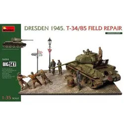 1:35 Big-Set Dresden 45 T-34/85 Inst.