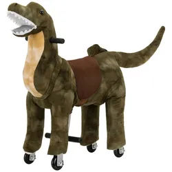 My Baby Lou Schaukeltier , Grün , Metall, Kunststoff, Textil , 27x85x76 cm , unisex , EN 71 , Fußstützen, Haltegriffe , Spielzeug, Schaukeltiere