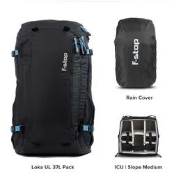 F-stop Loka UL Essentials Bundle schwarz - Malibu blau