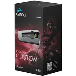 Cardo Packtalk Custom Kommunikationssystem Einzelset, silber für Männer