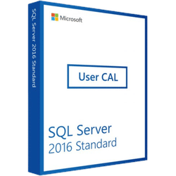 Microsoft SQLServer 2016 Standard CALS ; 5 User CAL