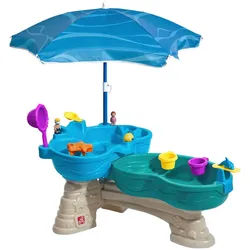 Ambia Garden Spieltisch Spill & Splash , Multicolor , Kunststoff , 109.9x57.2x63.5 cm , unisex , EN 71 , Freizeit & Co, Gartenspielzeug, Wasserspielzeug