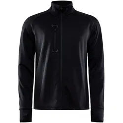 Craft Rundhalspullover Adv Explore Light Midlayer M schwarz M