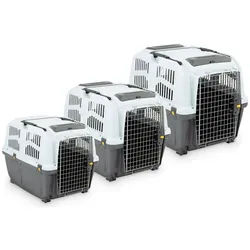 Nobby Hunde-Transportbox Transportbox Skudo IATA grau/creme grau