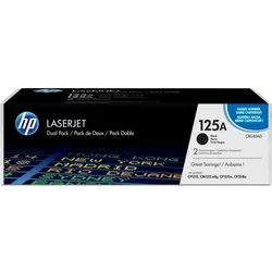HP 125A (CB540AD) Toner - 2x Schwarz - Multipack