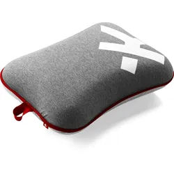 SKROSS Reisekissen Travel Pillow Dark Grey, Memory-Schaumstoff mit waschbarem Bezug grau