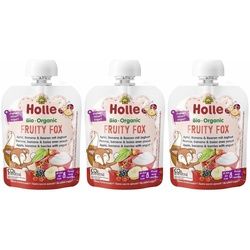 Holle Fruity Fox - Trinkflasche Apfel, Banane & Beeren mit Joghurt