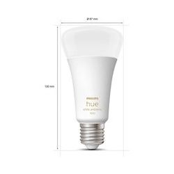 Philips Hue White Ambiance E27 15W LED-Lampe