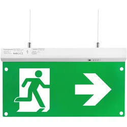 ENOVALITE LED-Fluchtwegeleuchte, inkl. 8 h Notstromakku