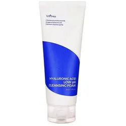 Isntree Gesichts-Reinigungsmaske Isntree, Hyaluronic Acid Low-pH Cleansing Foam - 150 ml, Sanfter Reinigungsschaum mit niedrigem pH-Wert