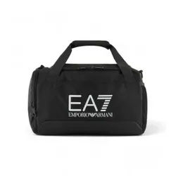 EA7 Unisex. 7X000012_AF12157 Kleine Tasche aus technischem Gewebe mit schwarzem Maxilogotyp (OSFA), Lässig, Polyester