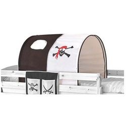Mid.you Tunnelset , Schwarz, Weiß , Metall, Textil , Pirat , 100x73x87 cm , Babymöbel & Kindermöbel, Kinderzimmer & Jugendzimmer, Kinderbettzubehör