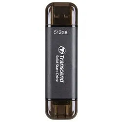 Transcend ESD310 Portable SSD Festplatte USB Typ-A, Typ-C 512 GB