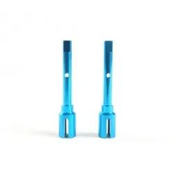 TT-02 Mitnehmer Alu (2) Antriebsw. Zent.