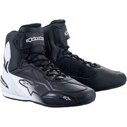 Alpinestars Faster 3 2022, Schuhe - Schwarz/Weiß - 10 US