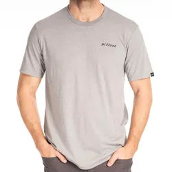 Klim Hawley Tri-Blend T-Shirt, grau-gelb, Größe 3XL für Männer