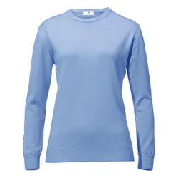 Le pull 100% laine vierge modèle Gisela Peter Hahn bleu