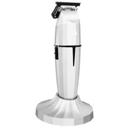 JRL Haarschneider JRL Fresh Fade 2020T-B-W Onyx Trimmer Ghost, 6-tlg. Profi-Set: Ladestation, 5 Aufsätze, Klingentool, Bürste, Öl, Präz. Kontur,EZ-GAP T-Klinge,Cool-Blade,3,5h Akku,1,5h Schnellladung weiß