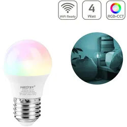 MiBoxer RGB+CCT Lampe 4W E27 | WiFi ready | FUT110
