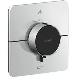 hansgrohe Thermostat Axor ShowerSelect ID UP, f 2 Verbr., softsqua, brush. bla vc