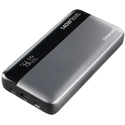 INTENSO USB Powerbank 7350060 HE25000, 25.000mAh, 140 W, grau