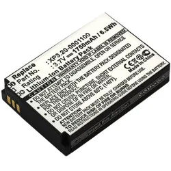 AGI Akku für Sonim XP3.20 Li-Ion 3,7 Volt 1750 mAh schwarz Handy-Akku 1750 mAh (3.7 V) schwarz