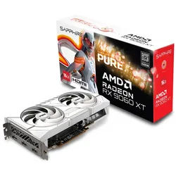 Sapphire Radeon RX 9060 XT 16GB PURE Gaming OC - 16GB GDDR6, 2x HDMI, DP