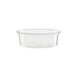 Greenbox Portionsbecher, PLA, 50 ml, Praktischer Einwegbecher für kalte Speisen und Flüssigkeiten, 1 Karton = 40 Packungen à 50 Stück